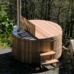 Bain nordique Fourneau à bois