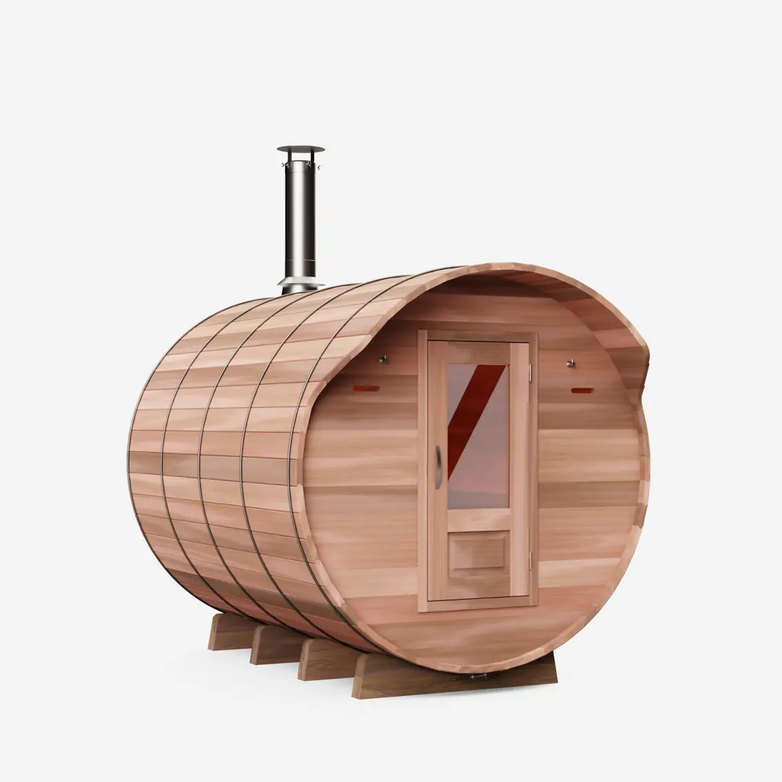 Sauna Tonneau Bois haut de gamme - Bastu, Saunas de luxe