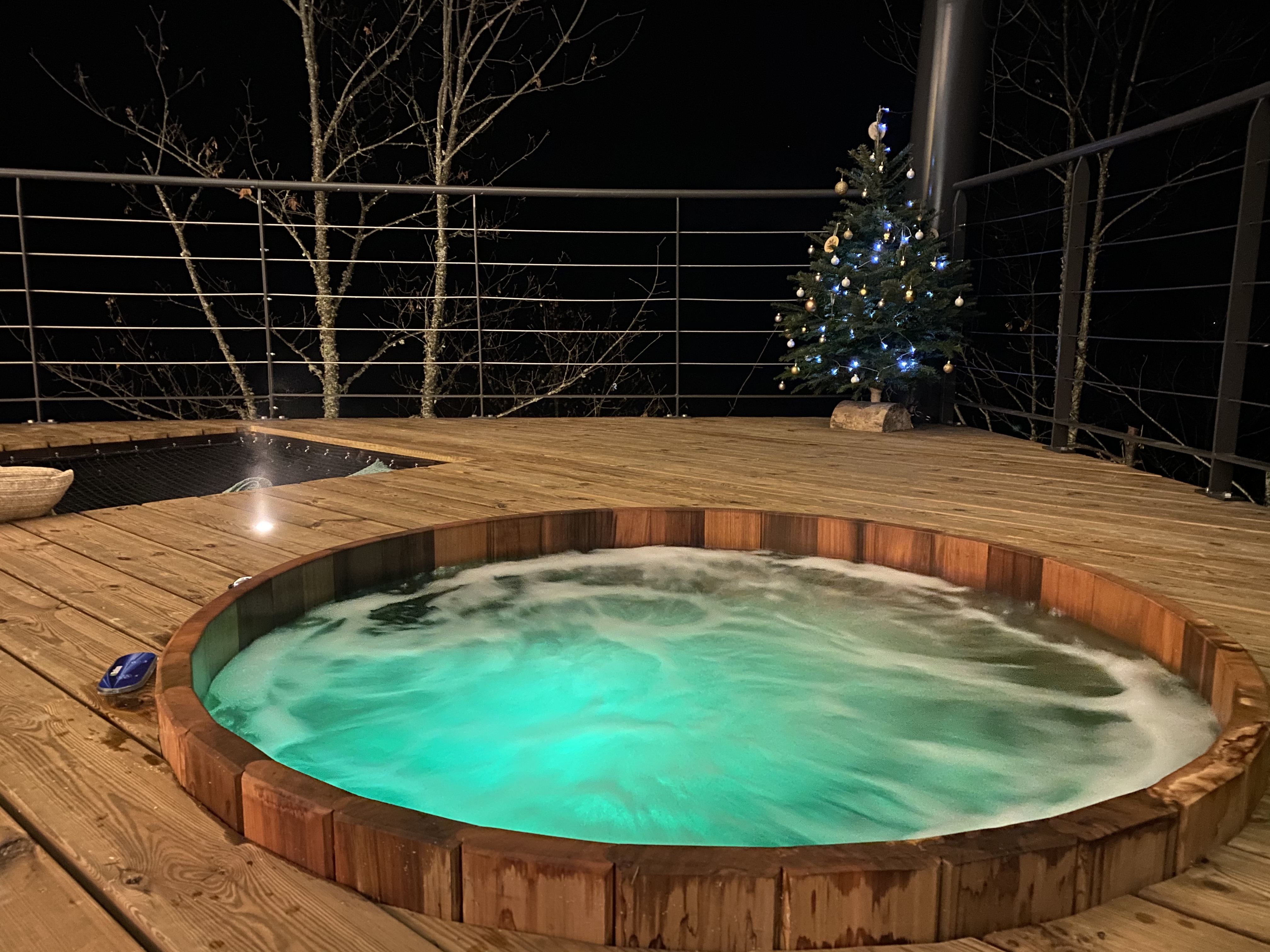 Spa / Jacuzzi extérieur en bois Haut de gamme